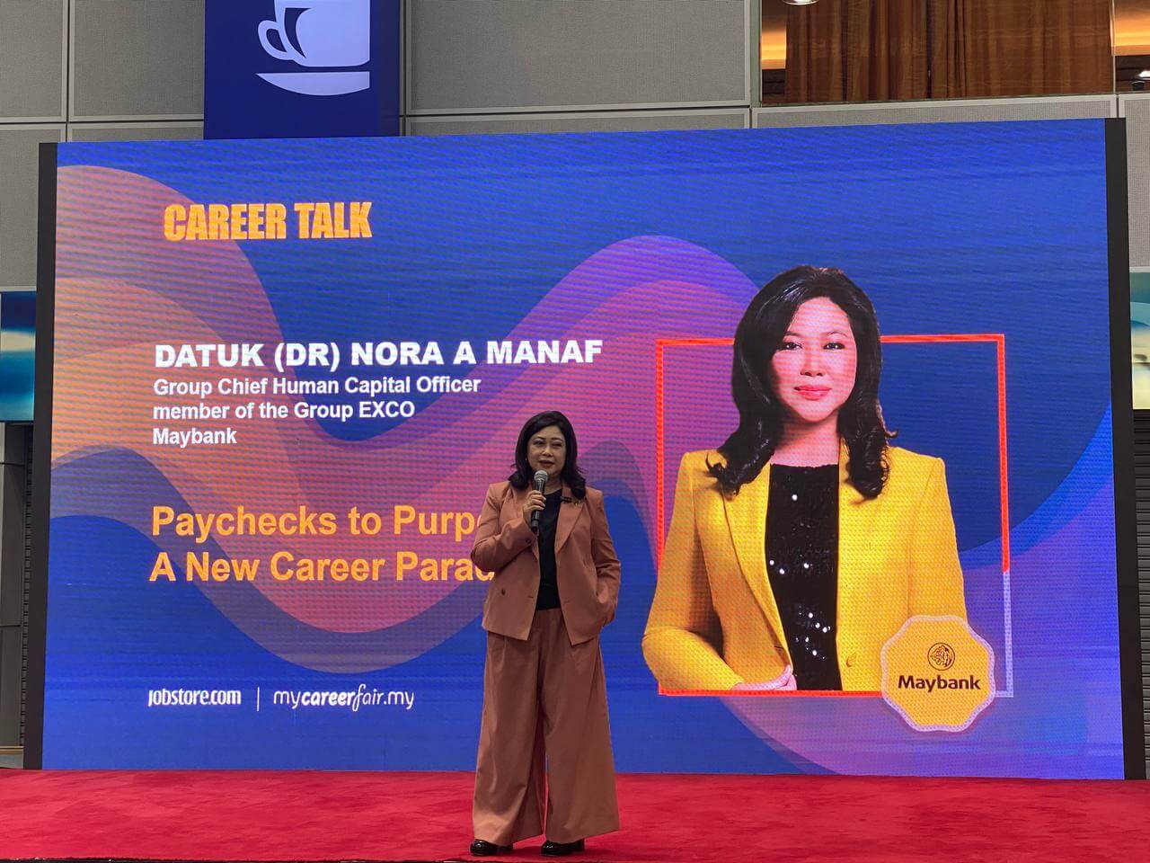 Oening Career Talk @ Jobstore mycareerfair on 23 & 24 March 2023 @ Kuala Lumpur Convention Centre