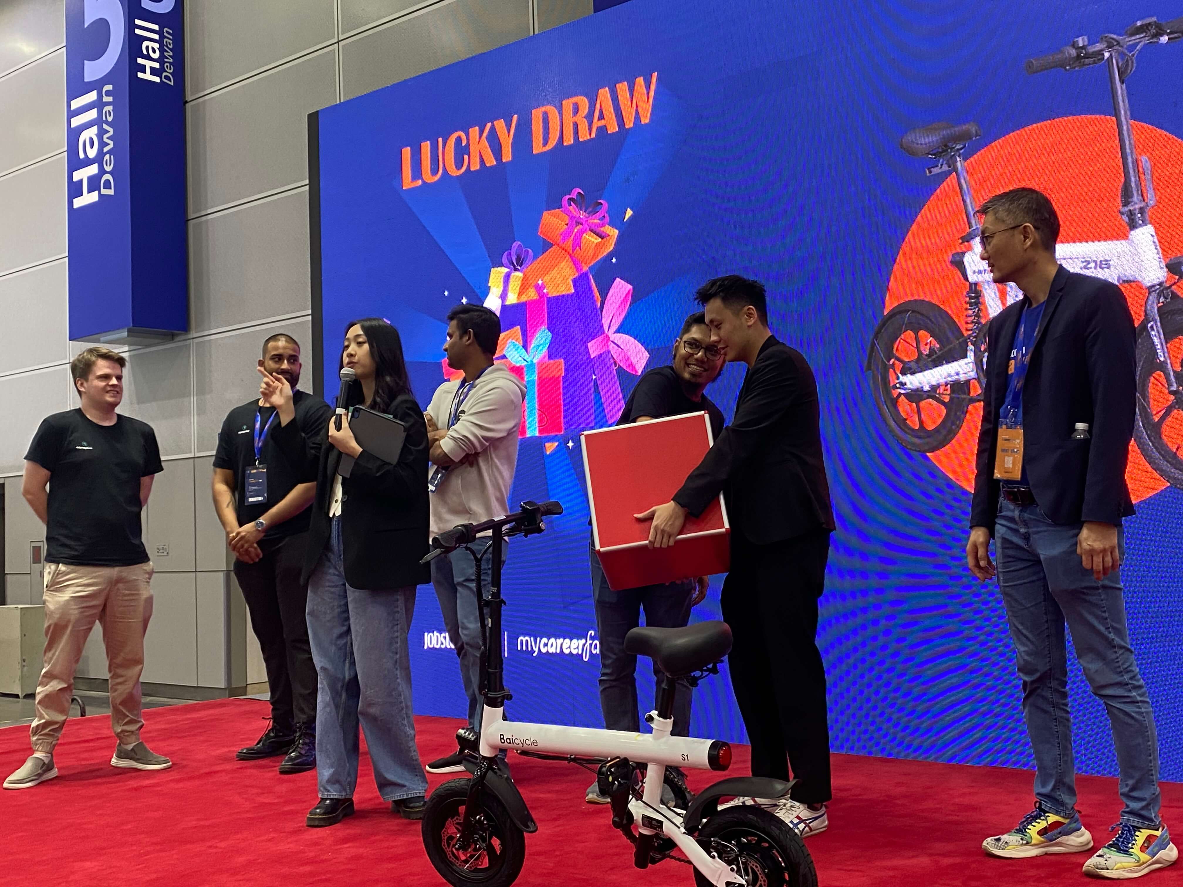 Lucky Draw event @ Jobstore Mycareerfair on 23 & 24 March 2023 @ Kuala Lumpur Convention Centre